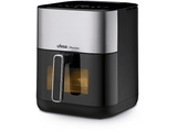 Freidora de aire - Ufesa Phoenix, 1800 W, 6 l, 10 programas, Temporizador hasta 60 min, Función vapor, Negro