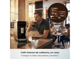 Cafetera superautomática - Cecotec Cremmaet Lungo Steam, Vaporizador, 5 bebidas, Pantalla táctil, 19 bares, Thermoblock, Molinillo integrado, Negro