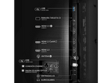 TV QLED 55 - Hisense 55E7Q PRO, QLED 4K, Quad Core/MT9618,  Procesador Hi-View Engine, 144 Hz, IA Upscaler, Negro
