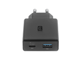 Cargador de pared - CellularLine Power Lite, 65 W, Universal, Negro