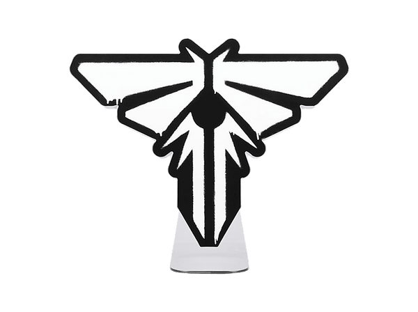 Lámpara - Paladone The Last of Us: Logo Luciérnagas, 27 cm