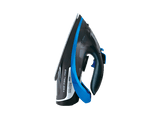 Plancha de vapor - KOENIC KSI 2625,  400 ml, 40 g/min, Sistema Antical, Negro/Azul