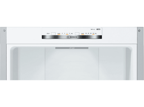 Frigorífico combi - Bosch KGN39VIEB, Total NoFrost, 203 cm, 368 l, Cajón VitaFresh, Perfect Fit, Acero antihuellas