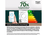 Lavadora carga frontal - Samsung Bespoke AI WF90F09C4SU3, 9 kg, 1400 rpm, 24 programas, Autodosificación, Clase A, Control por voz, Grafito