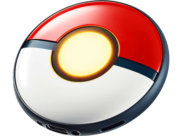 Accesorio - Nintendo Pokémon Go Plus +, Conecta Pokémon Go y Pokémon Sleep, Negro, Blanco y Rojo