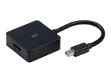 Adaptador - ISY IAD-1006, Compatibilidad Universal,  Plug & Play, 900 mAh, 1920x1080@60Hz/30Hz, Negro