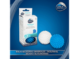Accesorio secadora - Care + Protect CDB1101, 2 unidades, Fácil planchado y secado, Azul