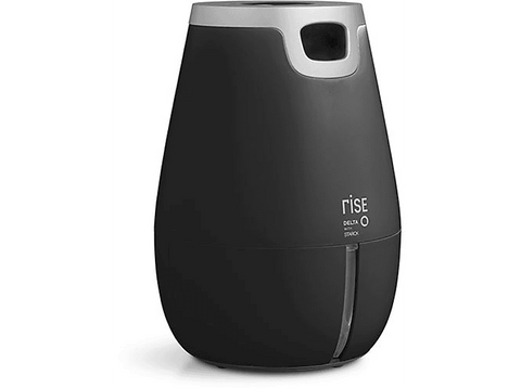 Cafetera de cápsulas - Delta Q Rise con Starck, 19 bar, 1 l, 1250 W, Negro