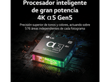 TV LED 65 - LG 65UQ75006LF, UHD 4K, Procesador Inteligente α5 Gen5 AI Processor 4K, Smart TV, DVB-T2 (H.265), Negro