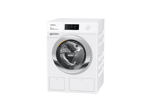 Lavadora secadora - Miele WTW 870 WPM, 9 kg de lavado, 6 kg de secado, 1600 rpm, Autodosificación, Blanco