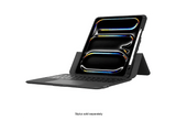Funda con teclado - Targus VersaVu® Bluetooth®, Para iPad Pro® de 13 pulgadas (M4), Retroiluminación Ajustable, Rotación 360º, Pie de Apoyo, Negro