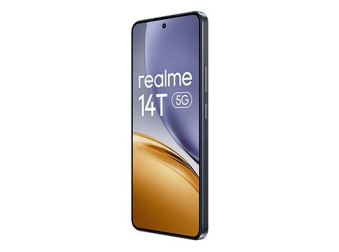Móvil - realme 14T 5G, Black, 256 GB, 8 GB, 6.67