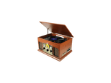 Tocadiscos - Sunstech PXRC5CDWD, Bluetooth, USB, Radio AM / FM