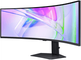 Monitor gaming - Samsung Viewfinity S9 LS49C950UAUXEN, 49  DQHD, 120 Hz, 5 ms, VA (Alineación Vertical), Curvo, Altura ajustable, Negro