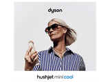 Mini ventilador - Dyson HushJet™ Mini Cool, 3 en 1, Bateria, Carga USB-C, Potencia 40 W, 5 Velocidades+ modo Boost, Carnelian/Sky