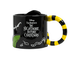 Taza - Funko Oogie Boogie Pesadilla Antes de Navidad, 330 ml, Licencia oficial, Brilla en la oscuridad, Cerámica