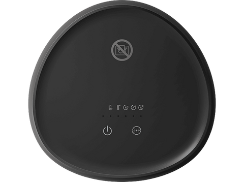 Calefactor - Philips CX2120, 1500 W, 15 m², 3 Velocidades, Temperatura Ajustable, Silencioso 24dB, Calentamiento en 2 segundos, Gris Oscuro