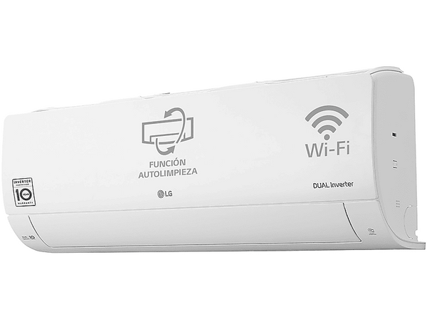 Aire acondicionado Split 1 x 1 - LG LGPLUSWF18 , 5814 BTU/h, Blanco