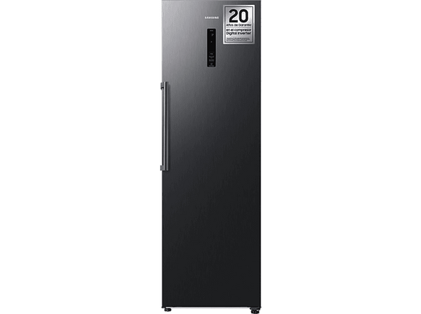 Frigorífico una puerta - Samsung SMART AI RR39C7EC5B1/EF, No Frost, 186cm, 387l, Metal Cooling, WiFi, Grafito