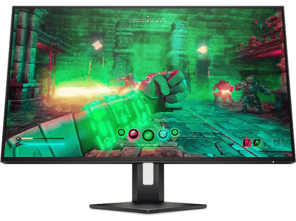 Monitor gaming - HP OMEN 27u, 27", UHD 4K, 1 ms, 144 Hz, 2 USB-A, IPS, Eyesafe®, AMD FreeSync ™ Premium Pro, Negro