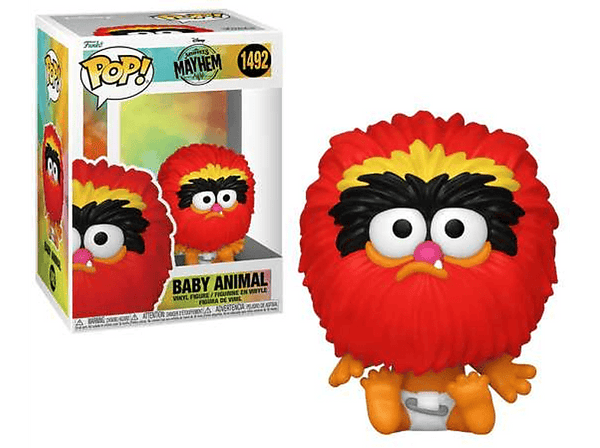 Figura Funko Pop! - Figura The Muppets Mayhem - Baby animal, Vinilo, 9 cm