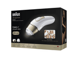 Depiladora IPL - Braun Luz Pulsada Silk·expert Pro 5 PL5221, Depilación en casa, Sensor SmartSkinProtect, Cabezal Smart Flex y de precisión
