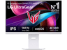 Monitor gaming - LG UltraGear™ 32G810SA-W, 32" 4K UHD, 144 Hz, 1 ms, 2x HDMI, 1x USB-C, FreeSync™, Smart TV webOS, Morado grisáceo