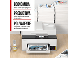 Impresora multifunción - Canon Maxify GX2050, Depósito de tinta rellenable, 15 ppm, Wi-Fi, Ethernet, impresión, copia, escaneo, fax y nube, Blanco