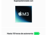 Apple MacBook Air (2024), 15,3, Chip M3, GPU de 10 núcleos, 8 GB RAM, 512GB de SSD, Teclado Magic Keyboard Touch ID, macOS, Blanco estrella