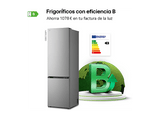 Frigorífico combi - LG GBBS726BPY, Total No Frost, 203 cm, 375 l, Inox antihuellas