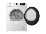 Secadora bomba de calor - Hisense DHQE900UWDC, 9 kg, 16 programas, Anti arrugas, Secado automático, Blanco