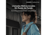 Auriculares True Wireless - Huawei FreeBuds Neo, 10h Autonomía, Cancelación de Ruido Activa, 3 Micrófonos, Stellar Silver