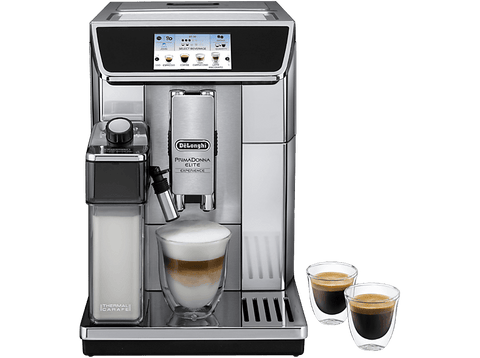 Cafetera superautomática - De'Longhi PrimaDonna Elite Experience ECAM650.85.MS, Molinillo, 1450 W, 19 bar