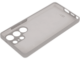 Funda móvil - ISY ISC-2361, Para Samsung Galaxy S25 Ultra, Silicona, Gris pardo