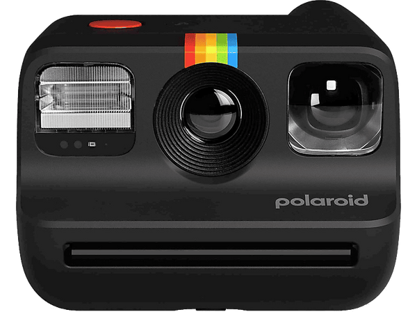 Cámara instantánea - Polaroid Go de segunda generación, Con flash, Distancia focal de 51,1 mm, Negro