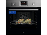 Horno - AEG GU5PB43FSM, Multifunción, Pirolítico, 72 l, Función Grill, 60 cm, INOX Antihuellas