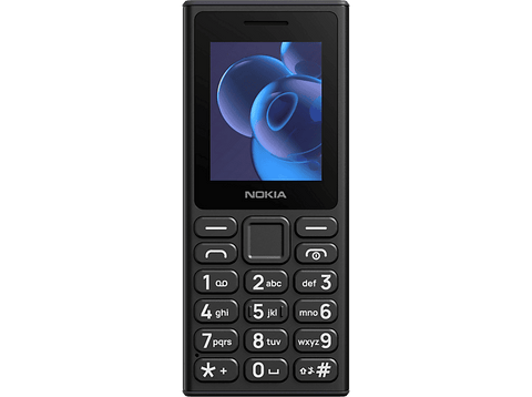 Móvil - Nokia 105, Negro, 4 MB, 1000 mAh, S30+, 2