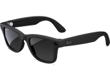Gafas IA - Ray-Ban Meta, Wayfarer Grande, Negro mate, Polarizadas en grafito degradado
