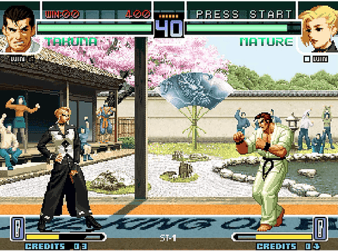 Cartucho juego retro Neo Geo: The King of Fighters 2002