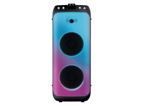 Altavoz de gran potencia - Vieta Pro Party 330, 850 W, Autonomía 14h, Bluetooth, Luces, flashes y lásers sincronizados con música, Negro