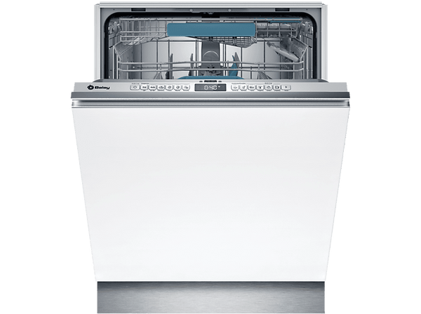 Lavavajillas integrable - Balay 3VF6661SA, 13 servicios, 6 programas, 59.8 cm, Home Connect, Porgrama Eco, Inox