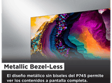 TV LED 98 - TCL 98P745, UHD 4K, 144Hz VRR, Dolby Vision IQ, HDR 10+, Negro