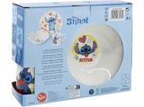 Pack Merchandising - Sherwood Set vajilla infantil Stitch, Plato+Cuenco+Taza