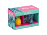 Set salero y pimentero - Sherwood Stitch y Piña, Cerámica, 7 cm, Licencia oficial