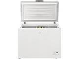 Congelador horizontal - Beko HSM30031, 298 l, 86 cm, SuperFreeze, Blanco