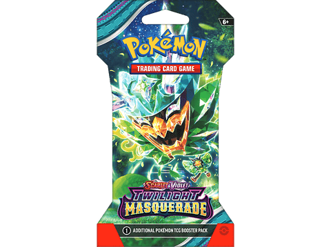 Juego - Magicbox Pokémon: Scarlet & Violet 6 - Twilight Masquerade: Sleeved Booster, Aleatorio