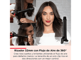 Moldeador - Revlon One-Step™ Blow-Dry Multi Air Styler 5 en 1, 4, Niveles de temperatura Negro