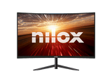 Monitor gaming - Nilox NXM24CRV2001, 24 Full-HD, 200 Hz, 1 ms, VA (Alineación Vertical), Curvo, 1x HDMI, 1x DisplayPort