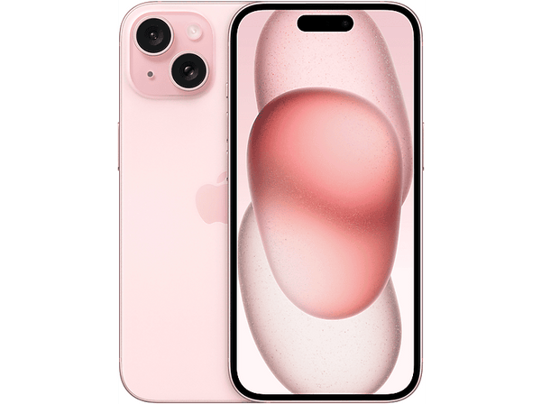 Apple iPhone 15, Rosa, 512 GB, 5G, 6.1" OLED Super Retina XDR, Chip A16 Bionic, iOS