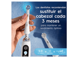 Recambio para cepillo dental - Oral-B iO Ultimate Clean, Pack De 8 Unidades, Blanco